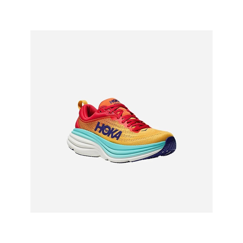 Кроссовки женские HOKA W BONDI 8 Cerise / Cloudless