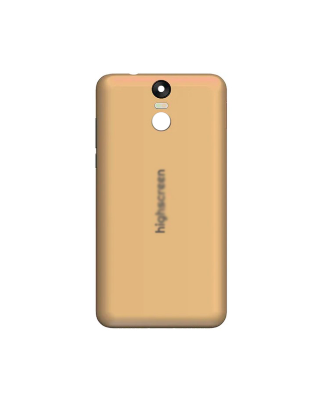 Задняя крышка для Highscreen Easy XL Pro Золотая