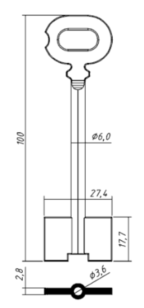 Заготовка дверняк ДВЕРНЯК DV-11