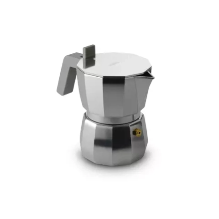 Alessi - Алюминиевая Турка кофеварка  Moka на 3 чашки. / артикул   DC06/3  / GTIN 8003299434985