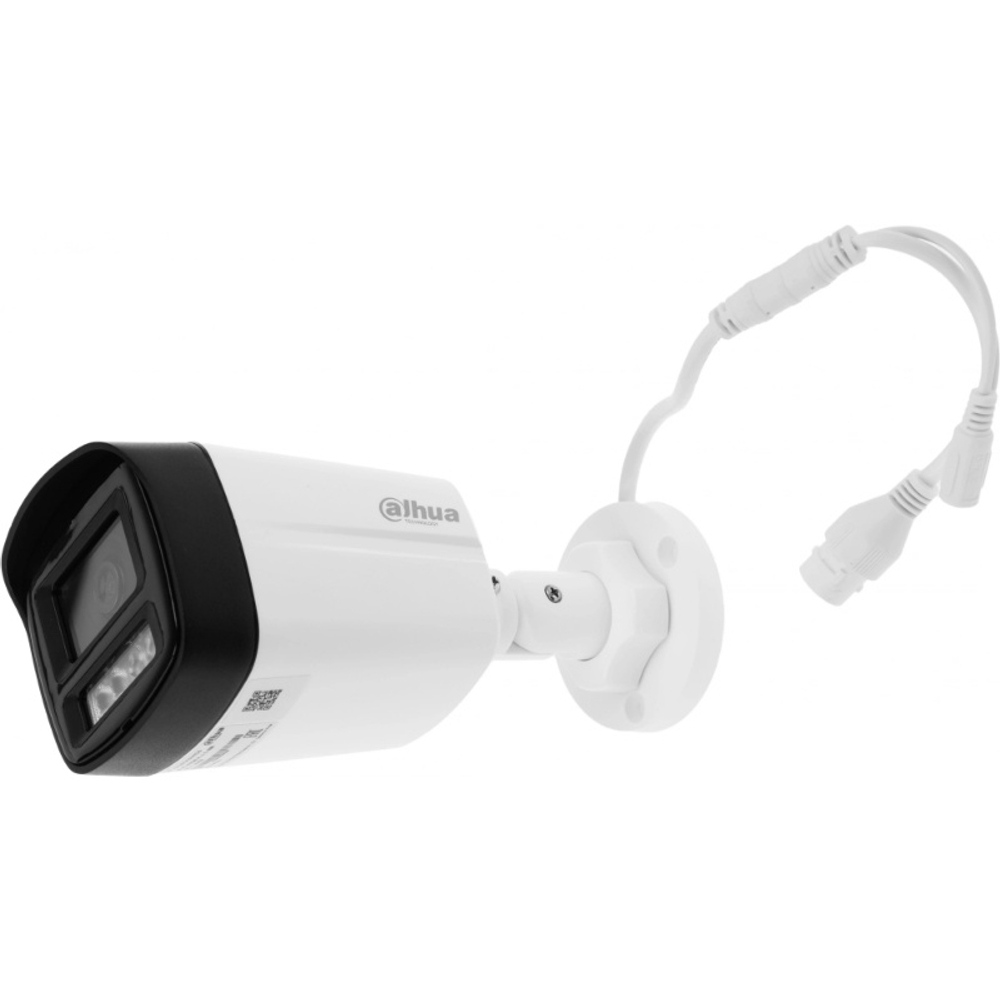 Уличная цилиндрическая IP-видеокамера DAHUA DH-IPC-HFW1239TL1P-A-IL-0280B, Smart Dual Light 2Мп; 1/2.8” CMOS; 2.8мм; ИК до 30м, LED до 20м, IP67