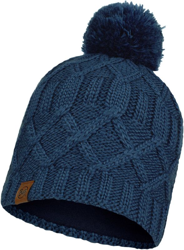 Шапка вязаная с флисом Buff Hat Knitted Polar Slay Ensign Blue Фото 1