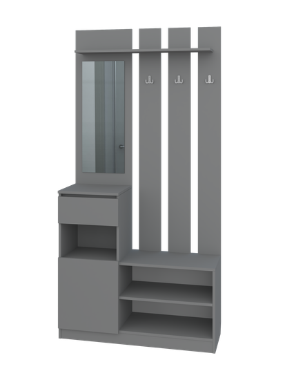 Прихожая ДЕПО-3 /1000*2000*353/ левая дуб аризона / дуб аризона