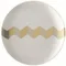 Набор из 4 блюдец Signature Chevron, Ø16 см, золото
