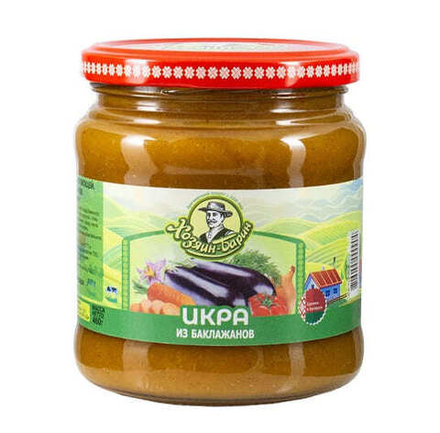 Икра из баклажанов 460г. Хозяин Барин