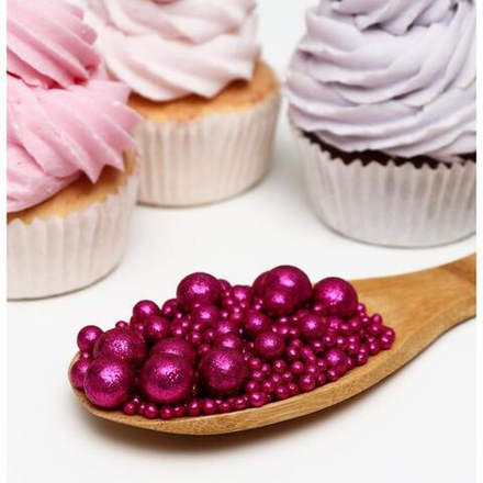 Воздушный рис в глазури "Блеск розовый" 50г