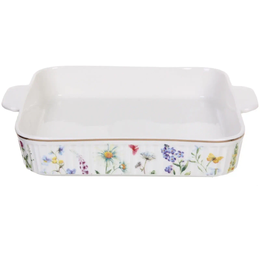 Форма керамическая для запекания «Альпийский луг» 4,5л 31,5*26*6см