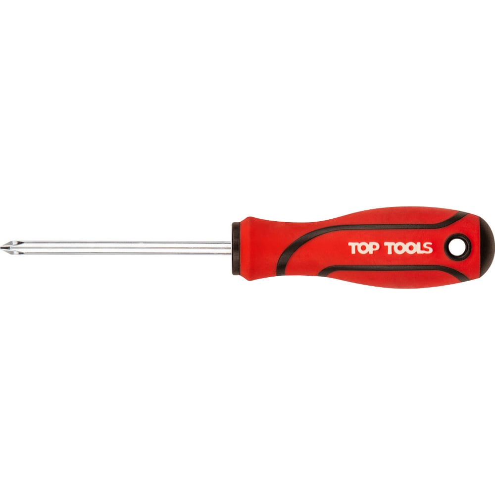 Отвертка Top Tools крестовая, PH0 x 75 mm 39D016