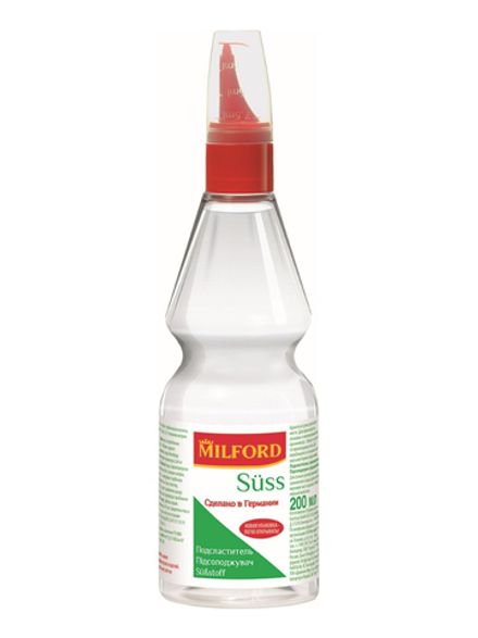 Сахарозаменитель MILFORD Suss жидкий 200 мл