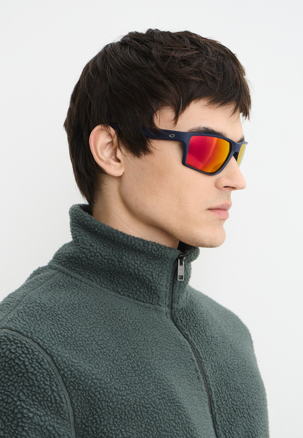 Спортивные очки GOG Paramito / Matt Navy Blue-Black / Polarized Red Lens