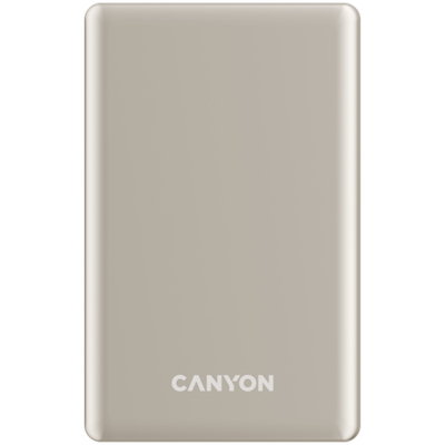 CANYON power bank OnPower 505 slim Magnetic 5000 mAh PD20W Beige