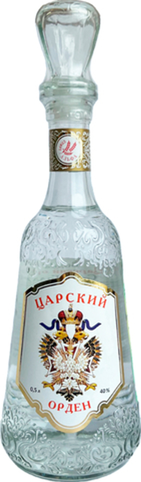Водка Царский орден Голд 0,5л