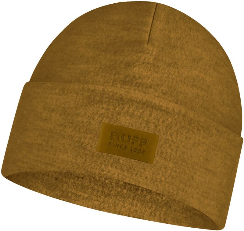 Шерстяная шапка с флисом Buff Hat Wool Fleece Ochre Фото 1