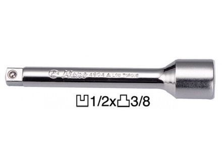 Адаптер (переходник) уменьшающий 1/2' * 3/8' 125мм, 4804-5, Hans