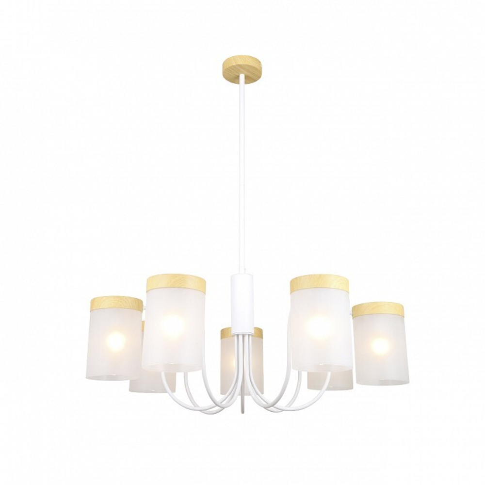 Люстра на штанге Escada Harmony 1172/7P White