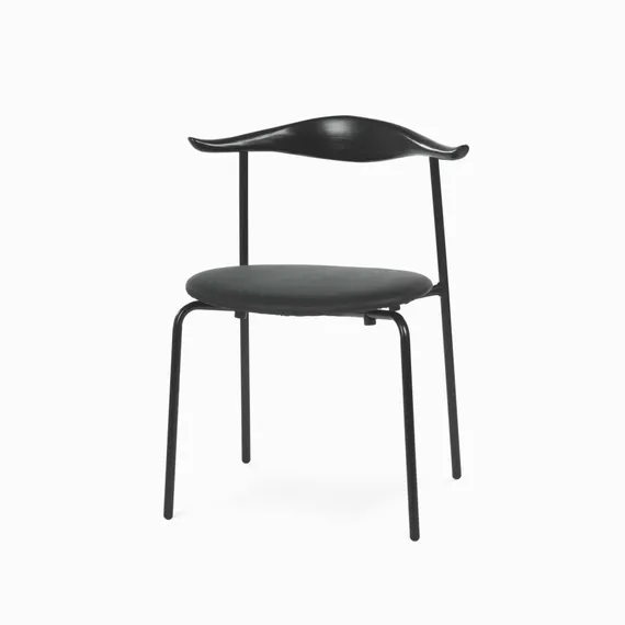 Стул CH88 черный с мягким сиденьем