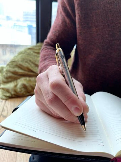 Шариковая ручка Parker IM Metal Core Brushed Metal GT