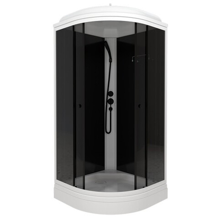 Душевая Кабина Грэй-Блэк 90*90 А