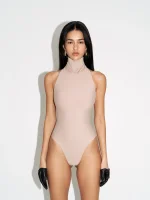 Боди Halter sandy, Бежевый