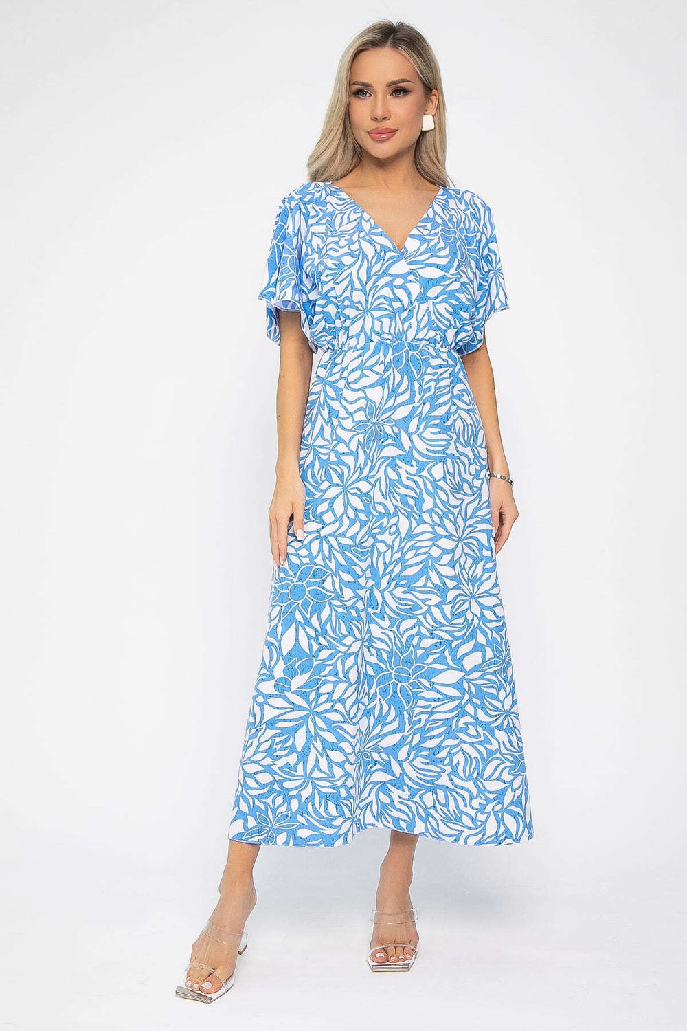 Платье Летнее настроение (голубое) П13728-7М LT Collection