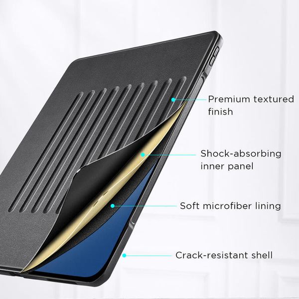 Противоударный чехол ESR Sentry Stand Case для iPad Pro 12.9 2021 (черный)