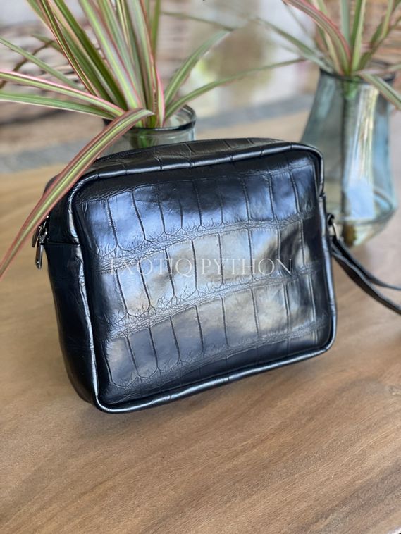 Борсетка из кожи крокодила BG-378