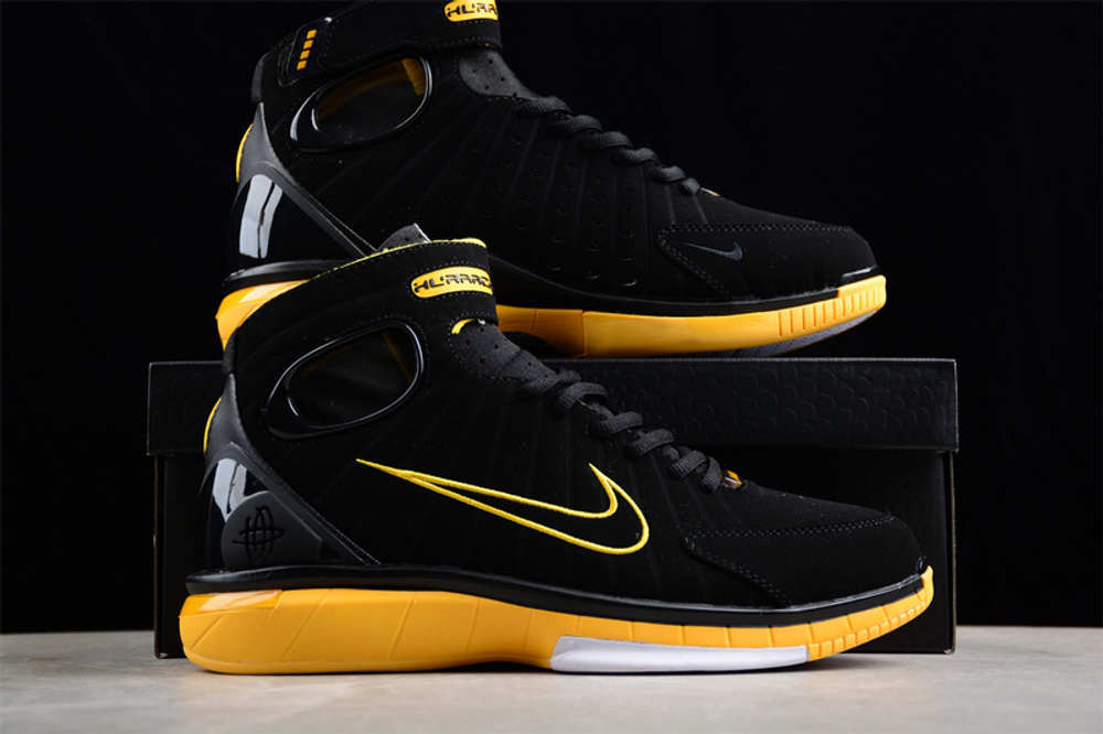 Nike Air Zoom Huarache 2K4 Black Varsity Maize