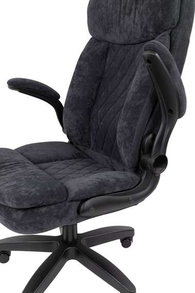 Кресло Chairman Home 533 Россия ткань S темно-серый