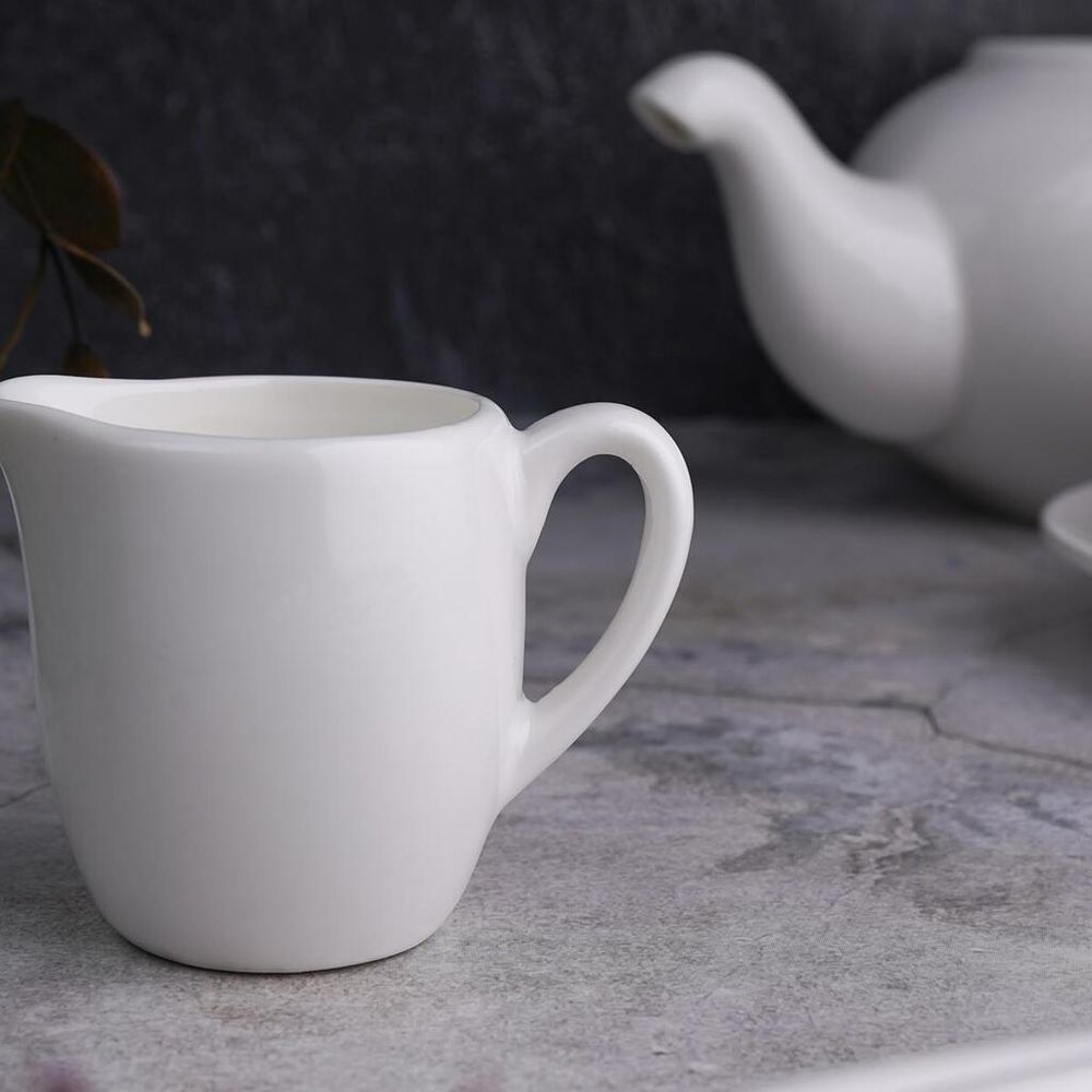 Молочник 50 мл "Кажуб" белый фарфор P.L. Proff Cuisine [20]