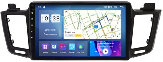 Магнитола для Toyota RAV4 XA40 2012-2019 - Parafar PF468LUX2XHD на Android 13, 8-ядер, 4Гб+64Гб, CarPlay, 4G SIM-слот