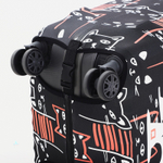 Чехол на чемодан 20", цвет чёрный, 9436450