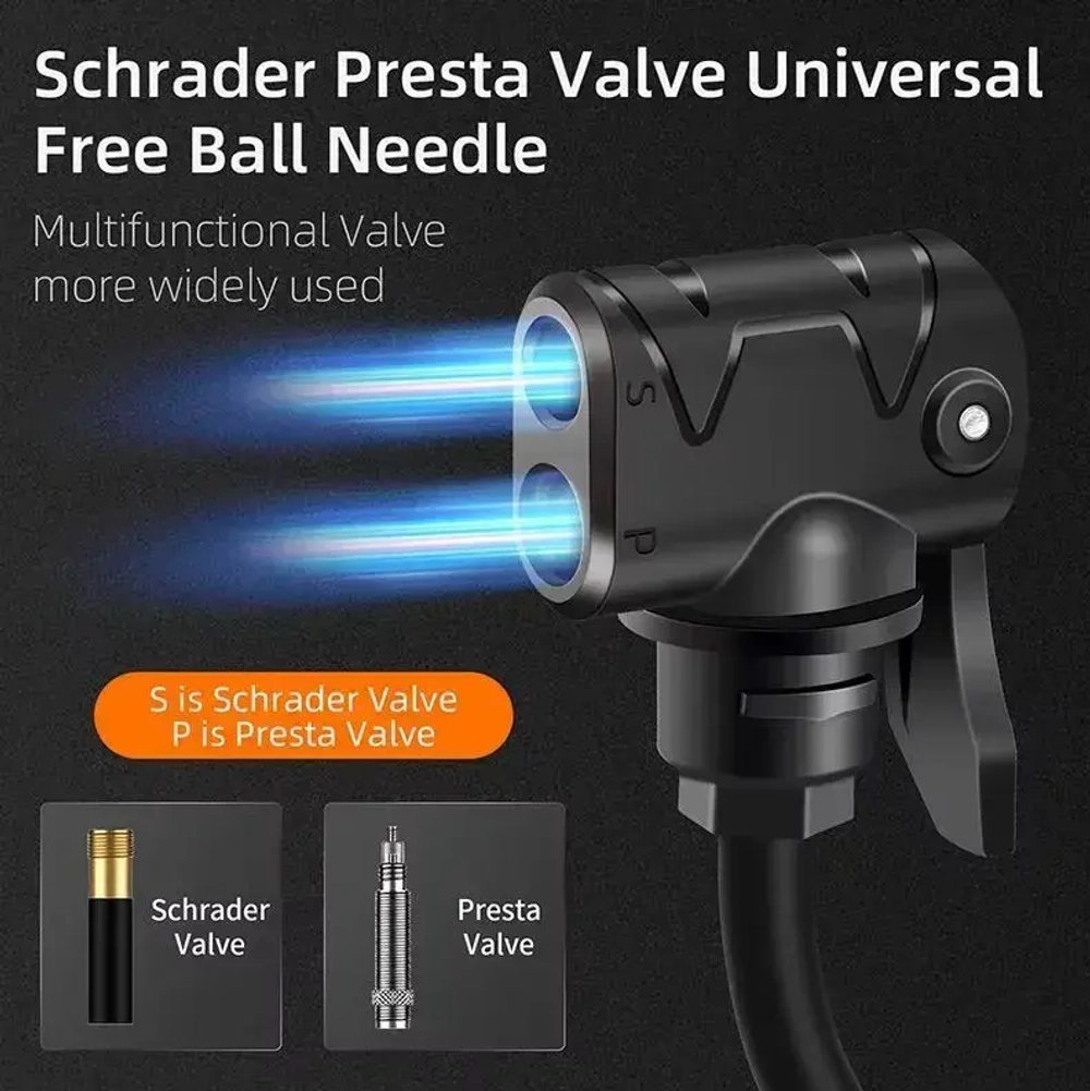 Насос ручной велосипедный West Biking, YP0711133