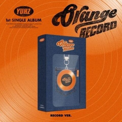 Альбом YUHZ - ORANGE RECORD 1st Single Album RECORD Version KIWEE Album
