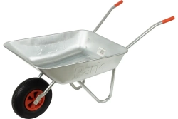 Тачка садовая WB 4701 в т/у (грузоподъемность 80 кг, 65 литров, оцинкованный кузов 0,5мм). 092794-SK