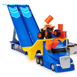 Spin Master Monster Jam - Грузовик-трансформер Transporter 2 в 1 + супер кроссовки El Toro Loco в масштабе 1:64 6058258