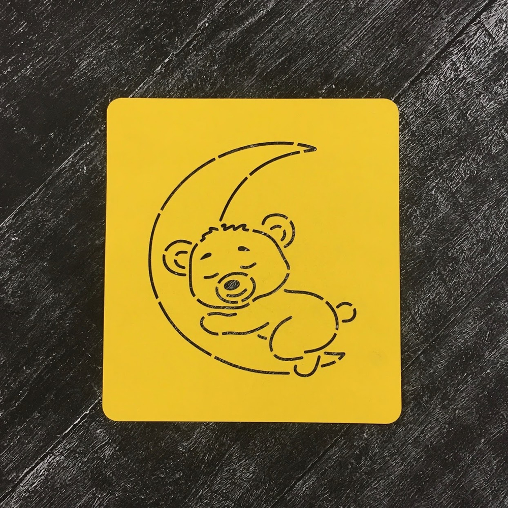 Мишка на луне №2