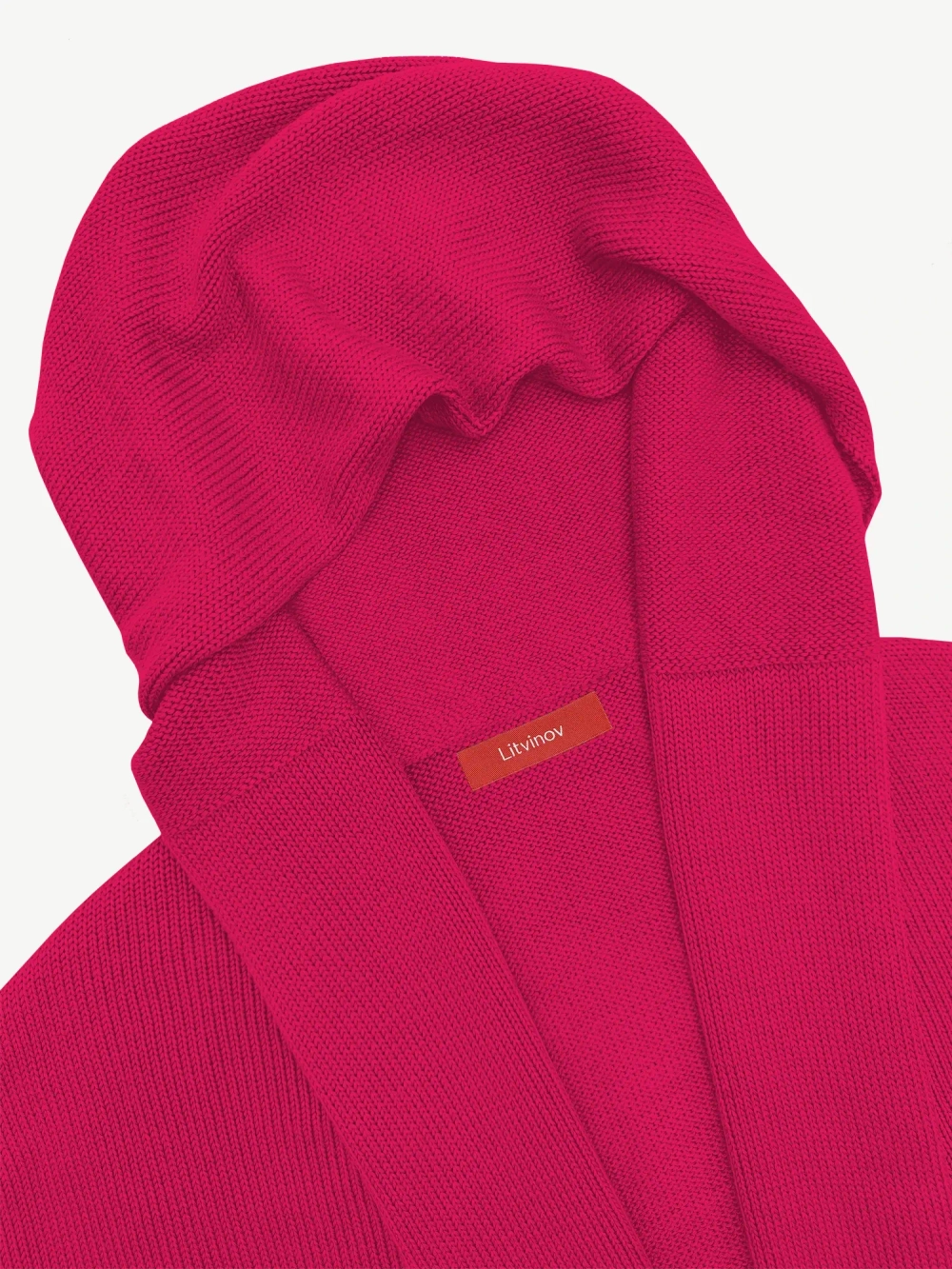 Кардиган с капюшоном из хлопка