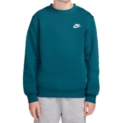 Кофта для девочки теннисная Nike Kids Sportswear Club Fleece - bright spruce/white