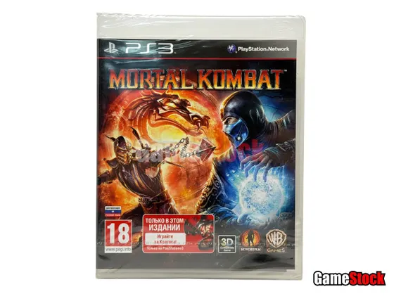 PS3 Mortal Kombat (Новый, Английская версия, BLES-01132)