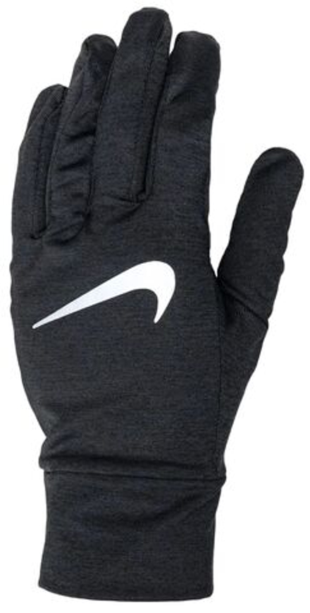 Перчатки спортивные Nike Dri-Fit Fleece Gloves - black/black/silver - Black