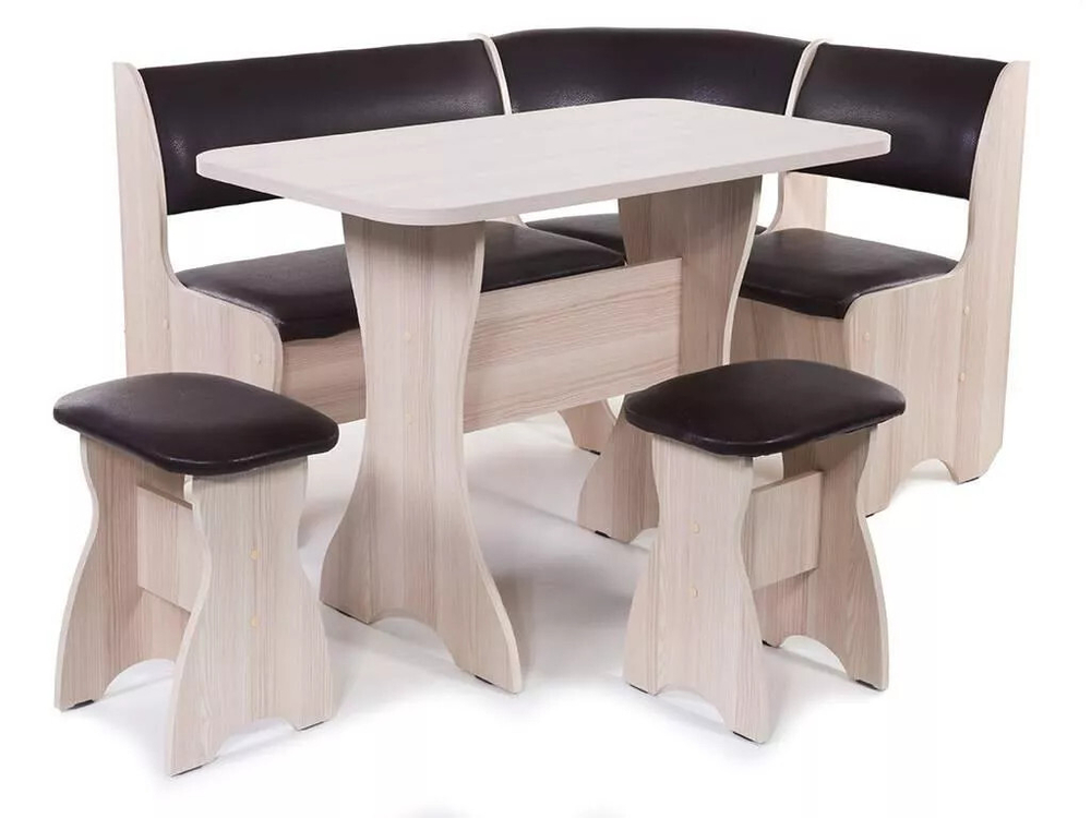 Кухонный набор Тюльпан ясень светлый/умбер