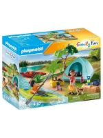 Семейное развлечение Палатка для кемпинга Playmobil 71425