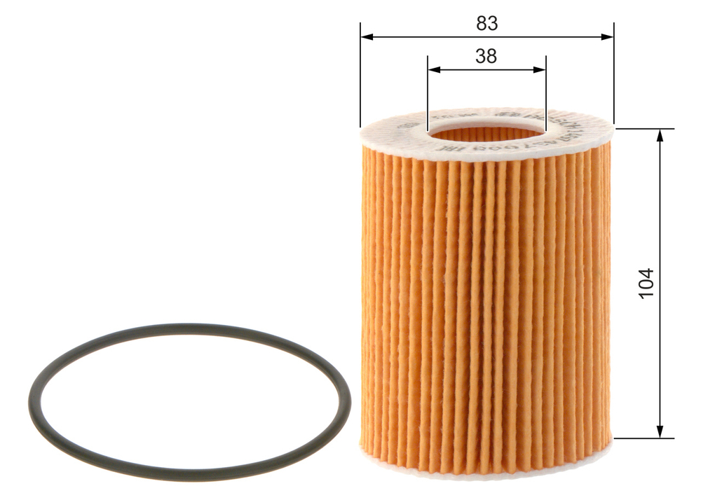 BOSCH - 1457437003-BOC - Oil Filter