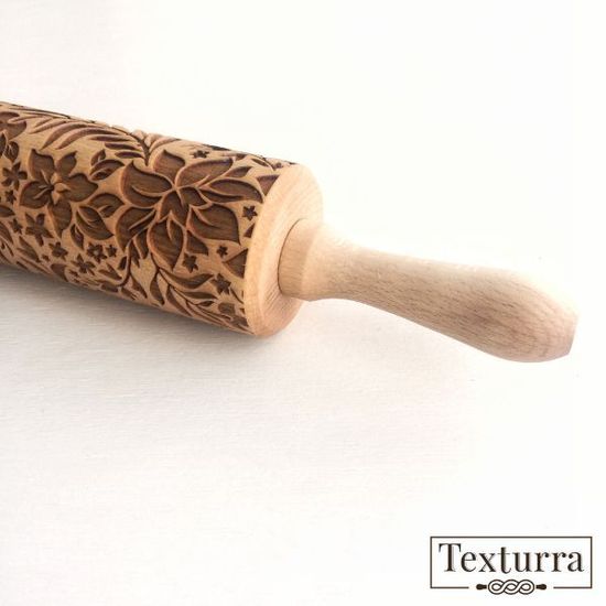 Скалка с узором Аленький цветочек