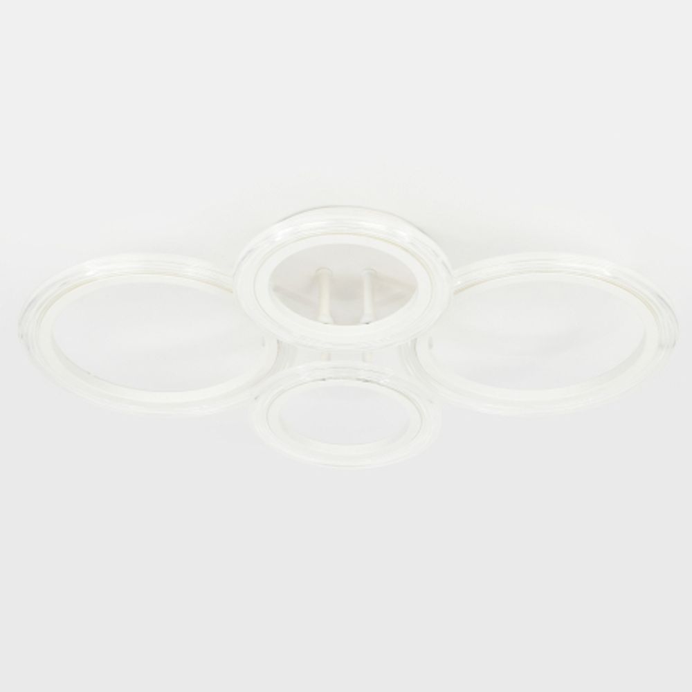 Светильник потолочный светодиодный ЭРА Модерн Ring CLL-1-59-RC WH с ДУ 59W 3000-6500К белый | Светильники SPB-6 с ДУ