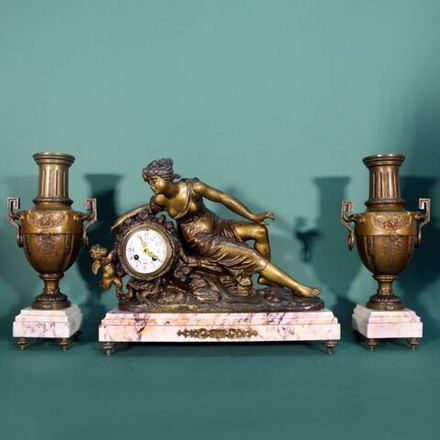 Винтаж: Антикварный Каминный/Кабинетный комплект