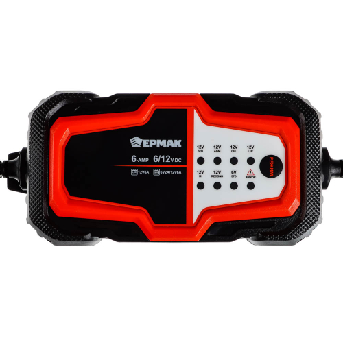 Зарядное устройство Ермак автоматическое аналоговое управление 6А ХХ