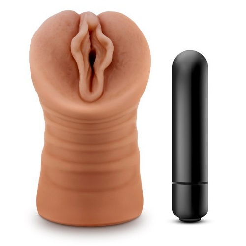 Мастурбатор-вагина Blush Novelties Sofia, вибрация, 13.3 см