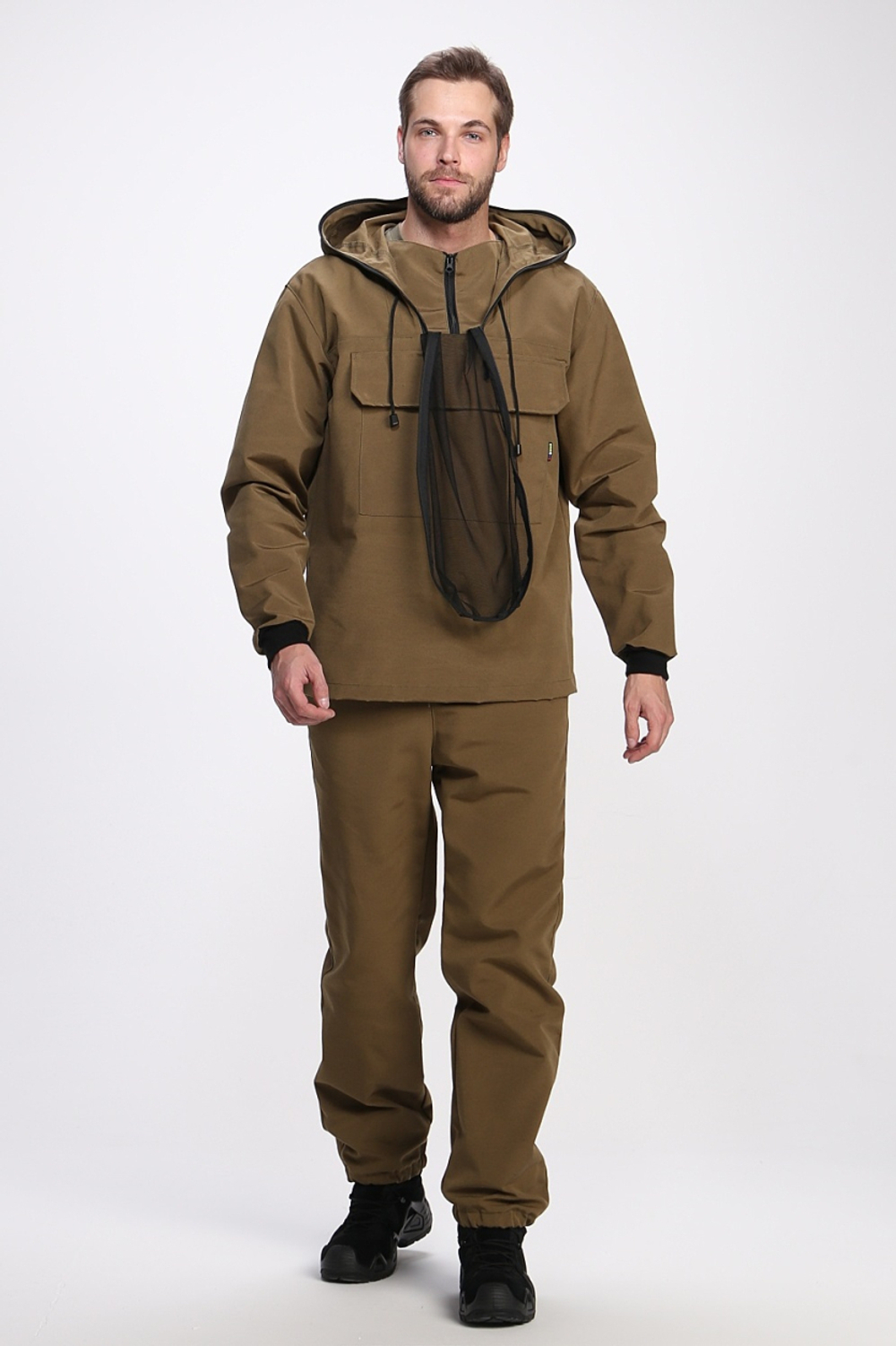 Летний мужской костюм Onerus "Противоэнцефалитный" (Брезент), Хаки