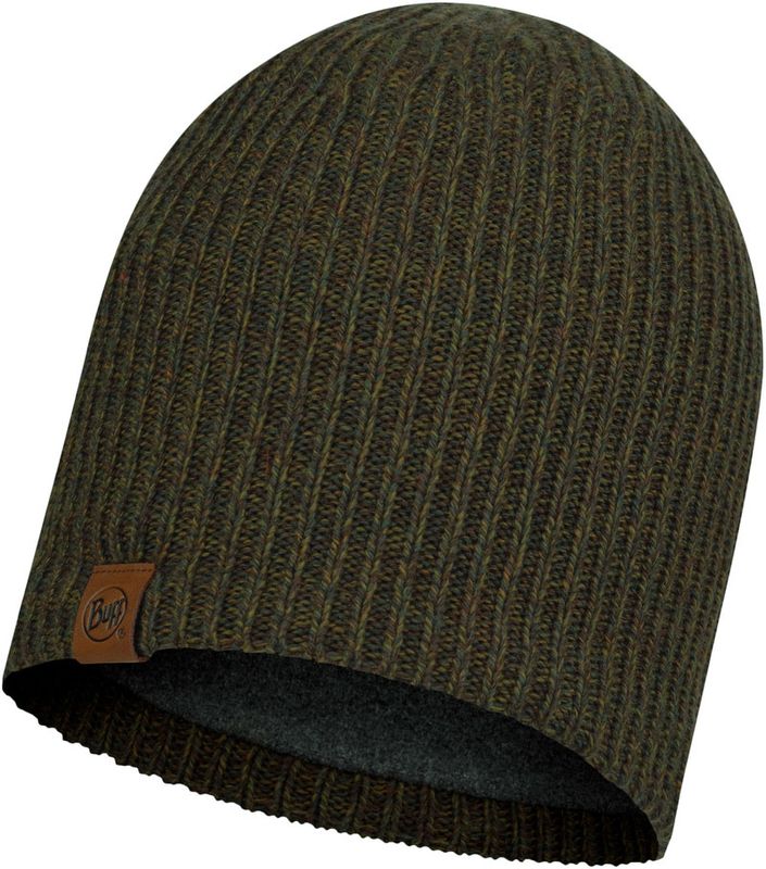 Шапка вязаная с флисом Buff Hat Knitted Polar Lyne Bark Фото 1